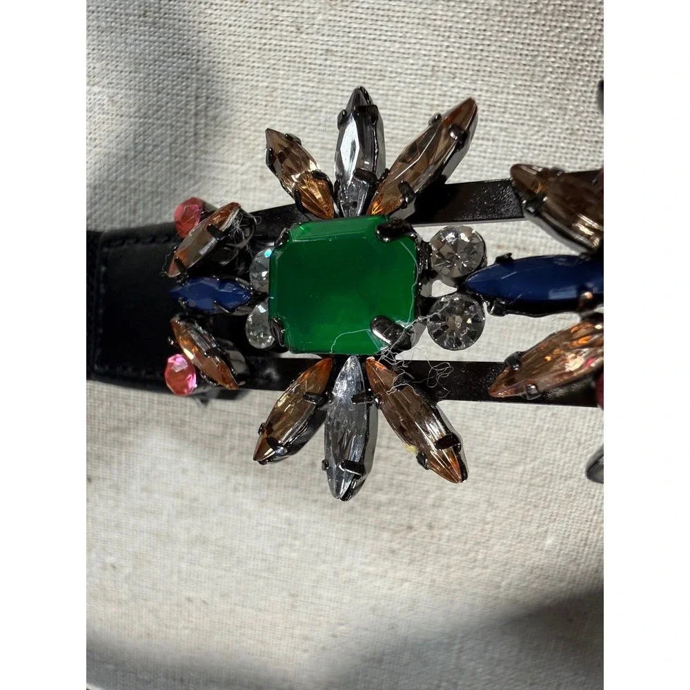 BCBGMaxAzria blue waist glass